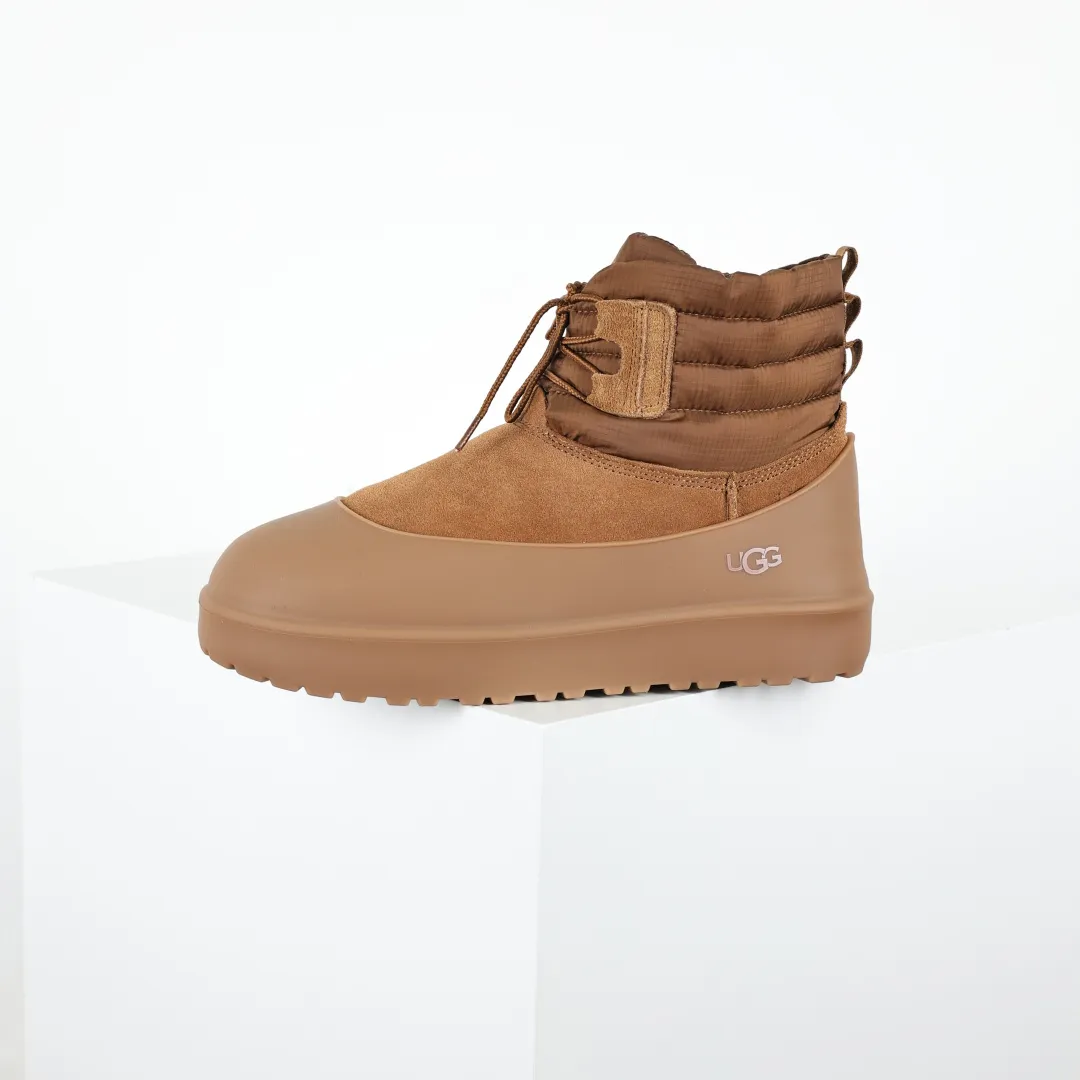 Pick up locally 💰780 Core recommendation Good price Platform foreign trade exclusive quality Men's and women's shoes UGG Mini Lace-Up Weather dual-purpose detachable winter neutral snow boots 1120849 High-end foreign trade mixed M Overseas shopping purchasing exclusive for high-end retail Combination midsole is lightweight and non-slip Real sheep fur integrated Size: 35 36 37 38 39 40 41 42 43 44 45 46